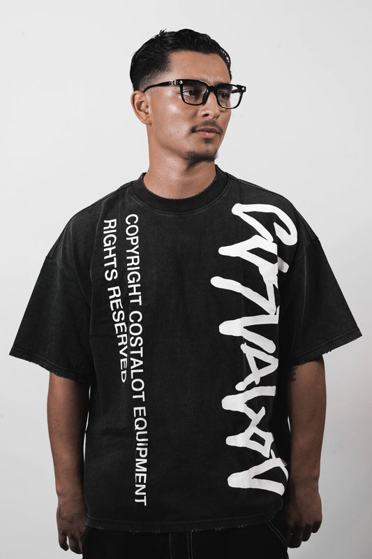 Costalot "Graffiti" Tee — Smoke
