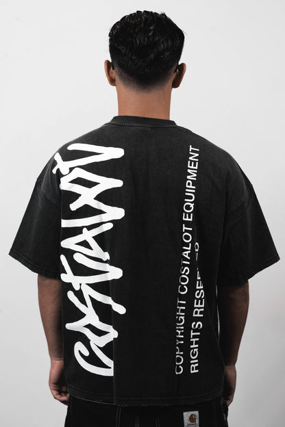 Costalot "Graffiti" Tee — Smoke
