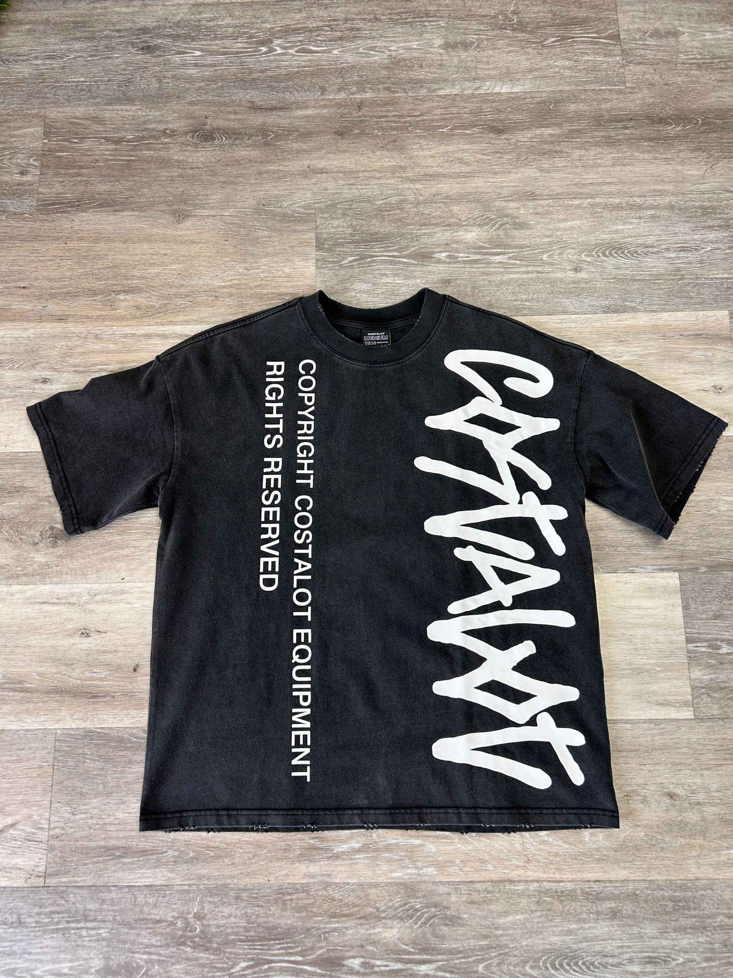 Costalot "Graffiti" Tee — Smoke