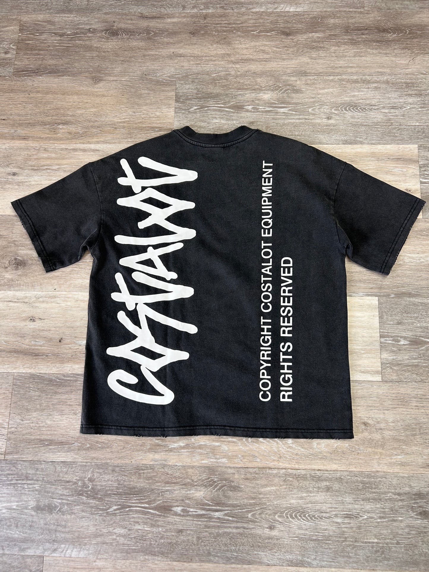 Costalot "Graffiti" Tee — Smoke