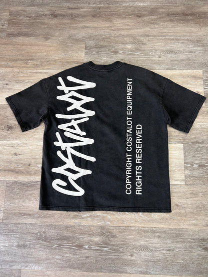 Costalot "Graffiti" Tee — Smoke